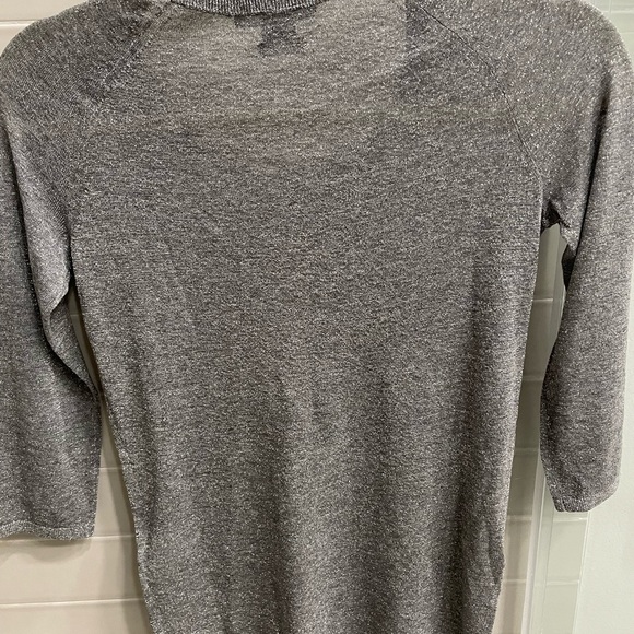 Armani Exchange metallic sheer sweater - Picture 2 of 4